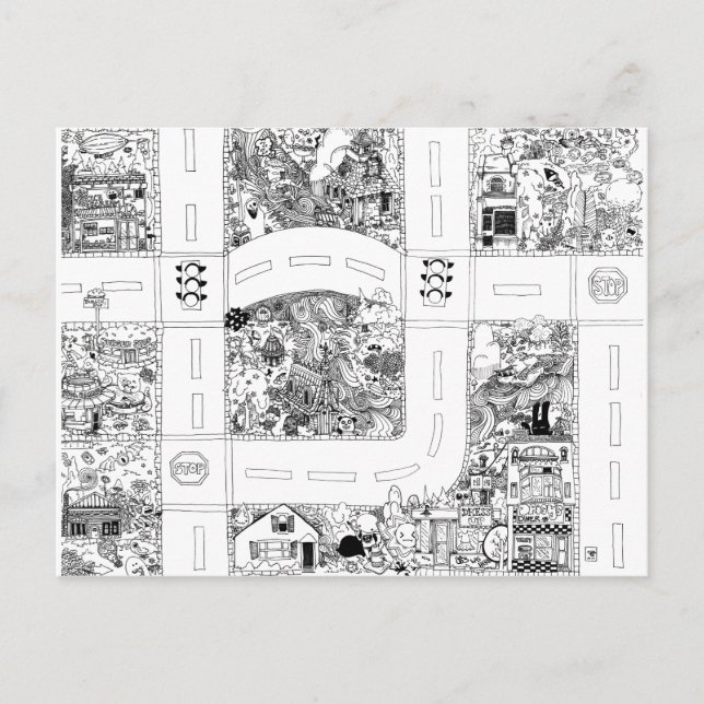 Postal Mapa 3 de 4 (Anverso)