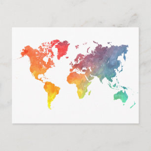 Postal mapa 5 de la palabra