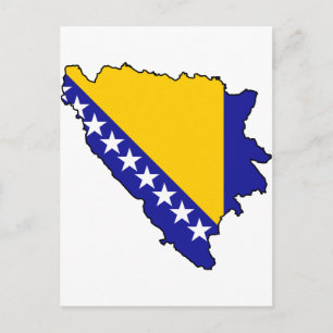Postal Mapa BA de Bosnia y Herzegovina