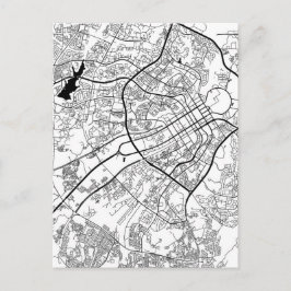 Postal Mapa de Abuja Nigeria