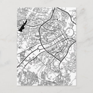 Postal Mapa de Abuja Nigeria