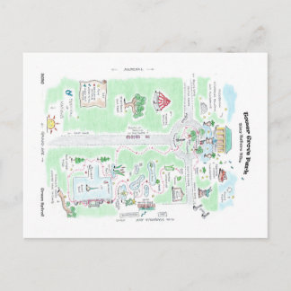 Postal Mapa de aventuras de TGP