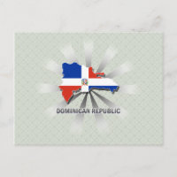 Mapa de bandera de República Dominicana 2.0