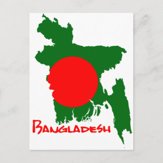 Postal Mapa de Bangladesh