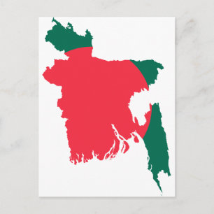 Postal Mapa de Bangladesh BD