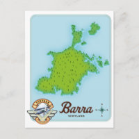 Mapa de Barra Escocia