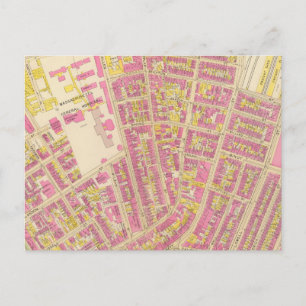 Postal Mapa de Boston 20