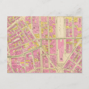 Postal Mapa de Boston 28