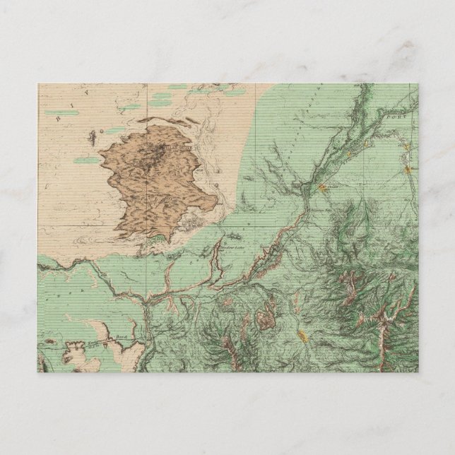 Postal Mapa de clasificación de tierras 32C (Anverso)