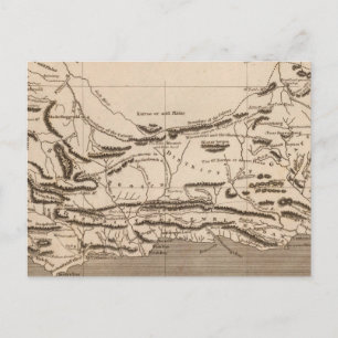 Postal Mapa de colonias de Cabo por Arrowsmith