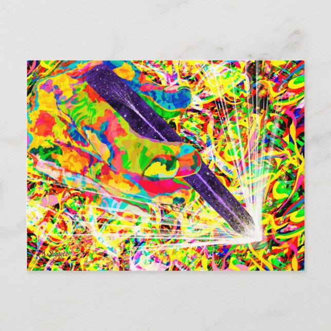 POSTAL MAPA DE COLOR (Anverso)