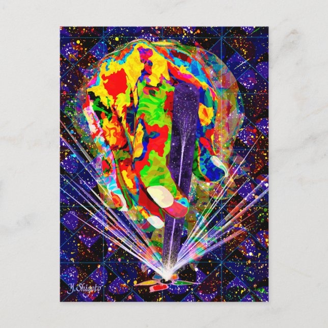 POSTAL MAPA DE COLOR (Anverso)