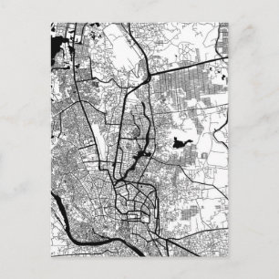 Postal Mapa de Dhaka Bangladesh
