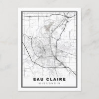 Mapa de Eau Claire
