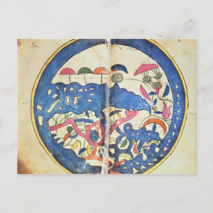 Postal Mapa de Egipto, 1348