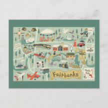 Mapa de Fairbanks