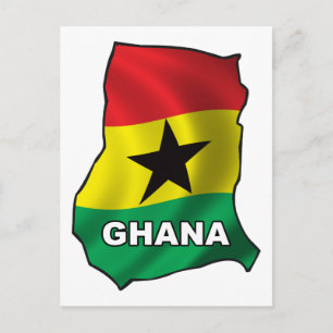 Postal Mapa De Ghana