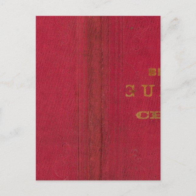 Postal Mapa de guía de Blanchard en Chicago 2 (Anverso)