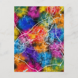 Postal Mapa de Guilin China