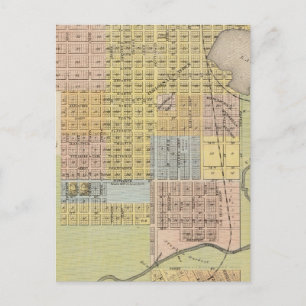 Postal Mapa de Hastings, Condado de Dakota, Minnesota