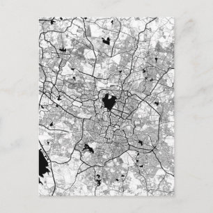 Postal Mapa de Hyderabad India