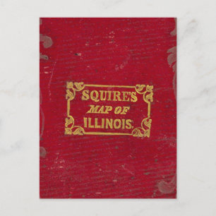Postal Mapa de Illinois