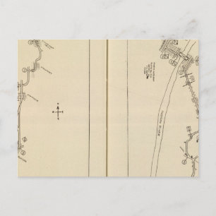Postal Mapa de índice del condado de Columbia Rensselaer