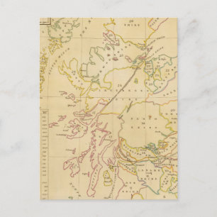 Postal Mapa de índices