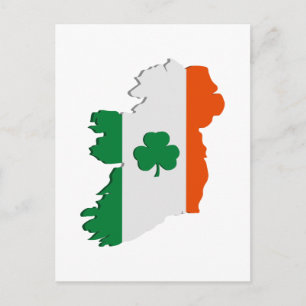 Postal Mapa de Irlanda