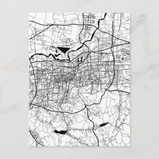 Postal Mapa de Jinan China