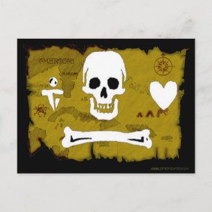 Postal Mapa de Jolly Roger #2