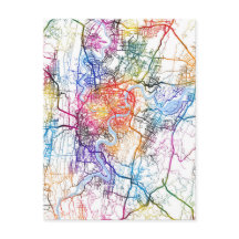 Mapa de la ciudad china de Chongqing