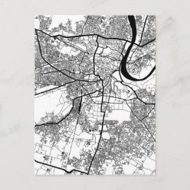 Postal Mapa de la ciudad de Agra Uttar Pradesh