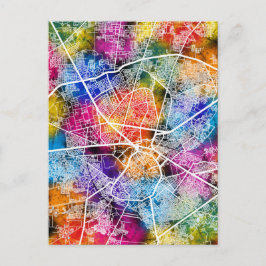 Postal Mapa de la ciudad de Amritsar Punjab