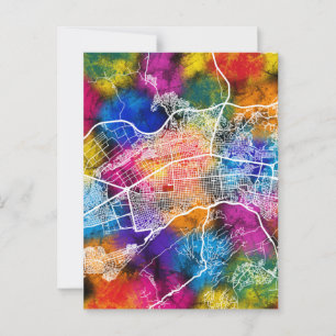 Postal Mapa de la ciudad de Barquisimeto
