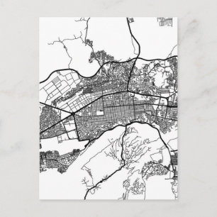 Postal Mapa de la ciudad de Barquisimeto Venezuela