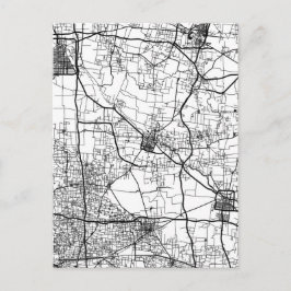 Postal Mapa de la ciudad de Bozhou China