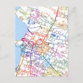 Postal Mapa de la ciudad de Jepara Indonesia