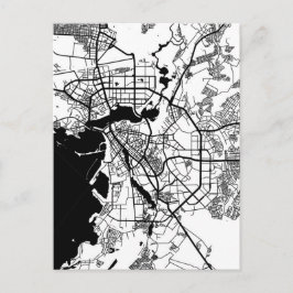 Postal Mapa de la ciudad de Kazán Rusia