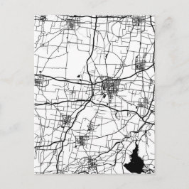 Postal Mapa de la ciudad de Liaocheng China