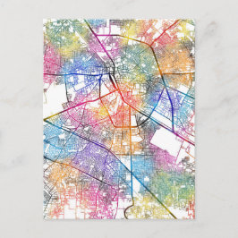 Postal Mapa de la ciudad de Ludhiana en India