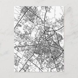 Postal Mapa de la ciudad de Meerut Uttar Pradesh