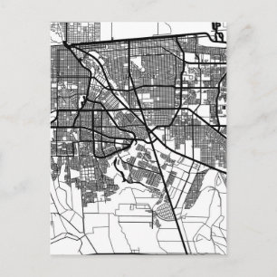 Postal Mapa de la Ciudad de Mexicali México