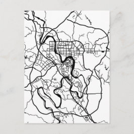 Postal Mapa de la ciudad de Neijiang China