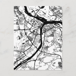 Postal Mapa de la ciudad de Nizhny Novgorod Rusia