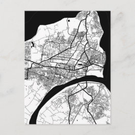 Postal Mapa de la ciudad de Prayagraj Uttar Pradesh