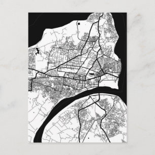 Postal Mapa de la ciudad de Prayagraj Uttar Pradesh