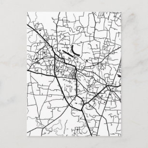 Postal Mapa de la ciudad de Rangpur Bangladesh