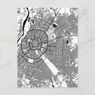 Postal Mapa de la ciudad de Santa Cruz de la Sierra Boliv