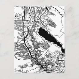 Postal Mapa de la ciudad de Tbilisi Georgia